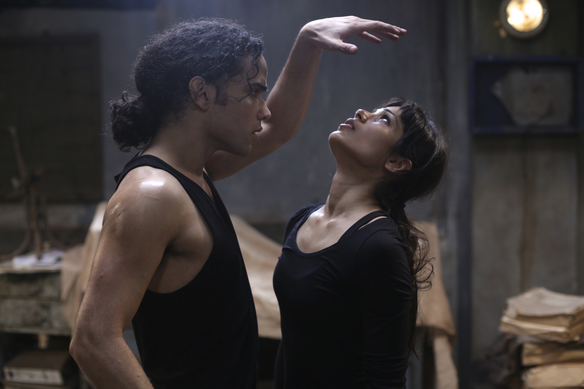 Photo Freida Pinto and Reece Ritchie. Photo credit: Courtesy Relativity Studios.